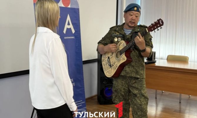 Ветеран СВО из Тулы исполнил песню Александра Розенбаума «Есаул» 
