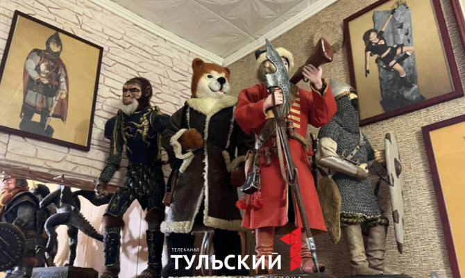 Мастер из Тулы создаёт авторских кукол из металла и дерева