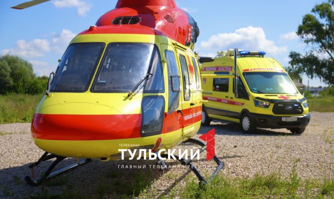 Туляка с аневризмой аорты на вертолете доставили в Центр им.Бакулева