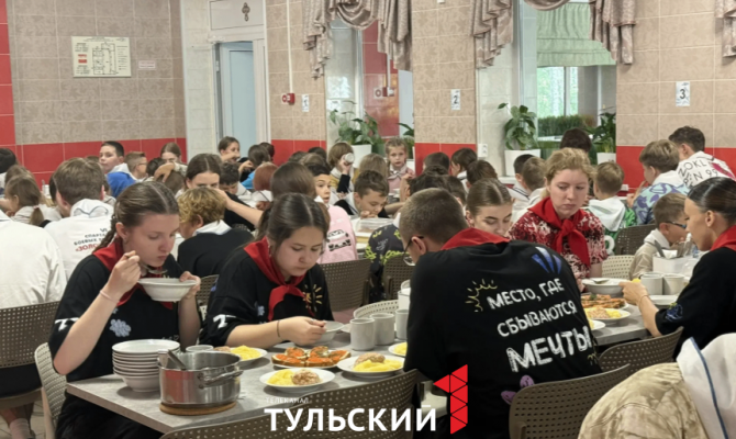 Тульские лагеря внедряют QR-коды для отзывов о питании