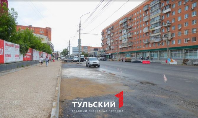 Общественные остановки на Красноармейском проспекте в Туле станут шире