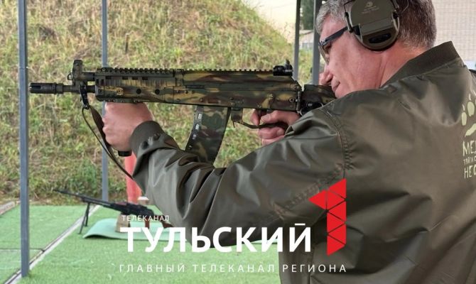 Дмитрий Миляев посетил учения тульского отряда "БАРС"