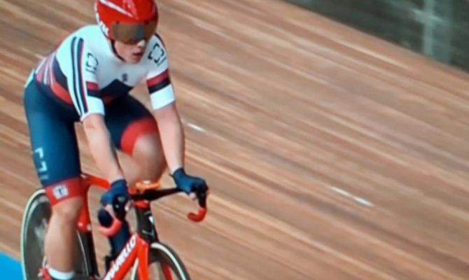 Сын Ольги Слюсаревой взял третье место на Чемпионате мира по велоспорту на треке