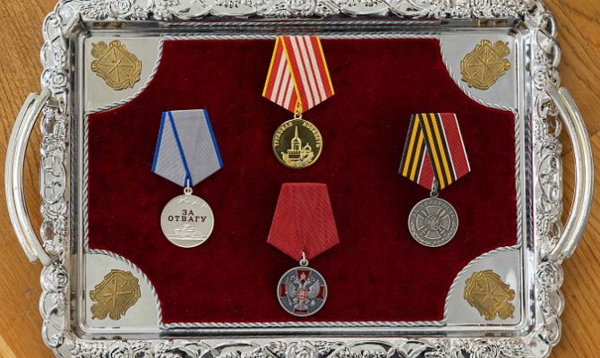 Дмитрий Миляев наградил семьи погибших участников СВО