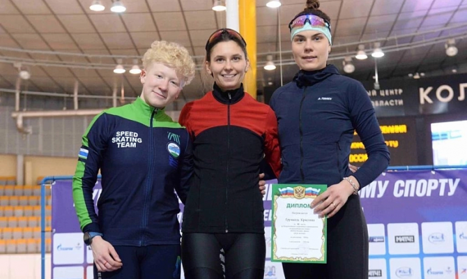 Тулячка завоевала бронзу на Кубке России по конькобежному спорту