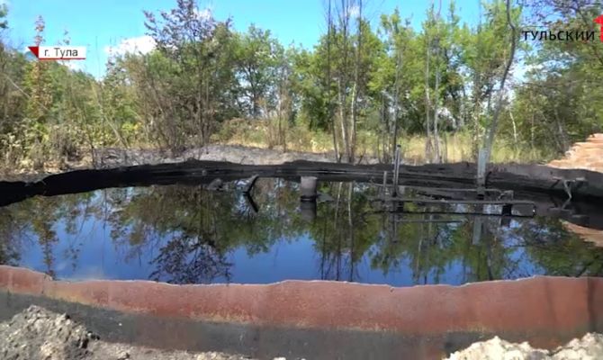 Пожар на бывшей птицефабрике: кто понесет ответственность за разлитый мазут