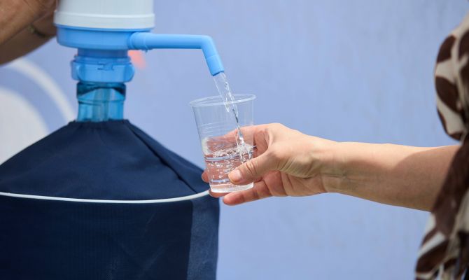 В Туле бесплатно раздают питьевую воду из-за жары