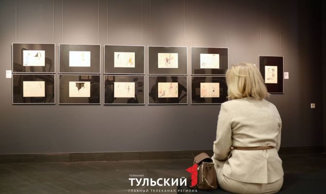 В Туле прошел спецпоказ выставки Пабло Пикассо: фоторепортаж