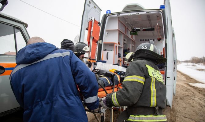 Под Богородицком в ДТП с рейсовым автобусом погибли два человека