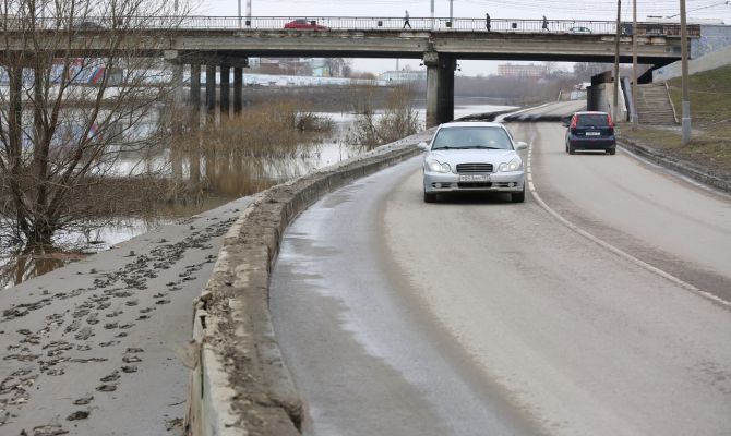 Когда в Туле затопит Набережную Дрейера