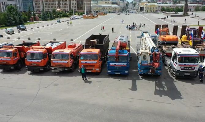 Тульская область восстановит в Мариуполе школу и 16 домов