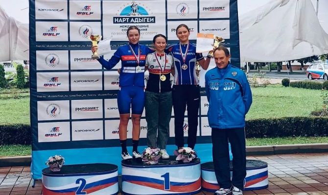 Тулячка завоевала 2 золотые медали на Международных соревнованиях по велоспорту на шоссе