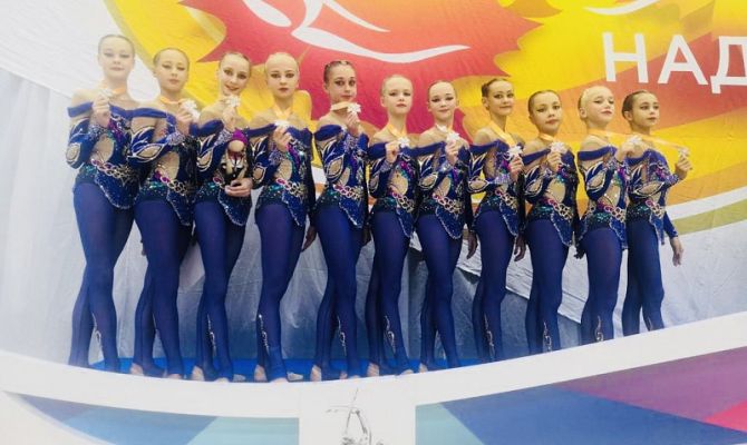 Тульские эстетические гимнастки одержали победу на Всероссийских соревнованиях