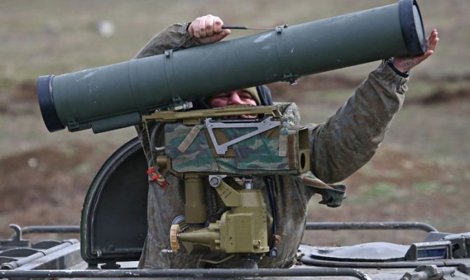 Ракеты тульского "Корнета" могут уничтожать западные "Абрамсы" и "Леопарды" 