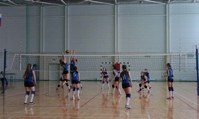 В Тульской области состоялся турнир детской лиги по волейболу