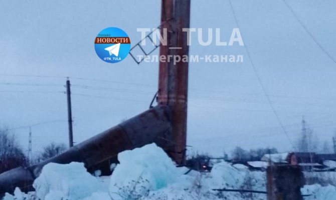 В селе Смородино под Узловой рухнула водонапорная башня