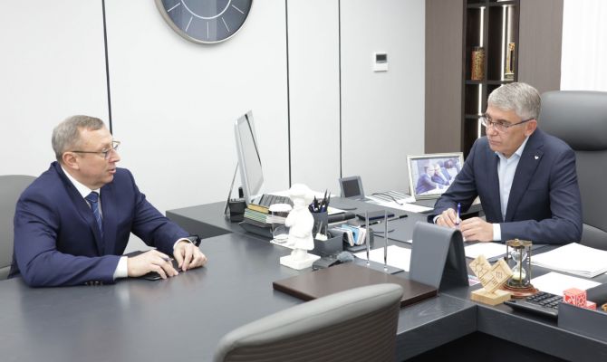 Дмитрий Миляев дал ряд поручений первому заместителю главы администрации Новомосковска