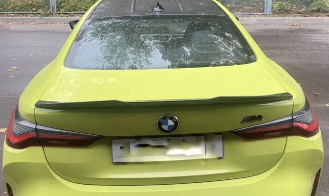 В Туле установили личность лихача на салатовом BMW