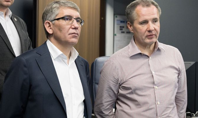 Губернатору Белгородской области показали работу Ситуационного центра в Туле