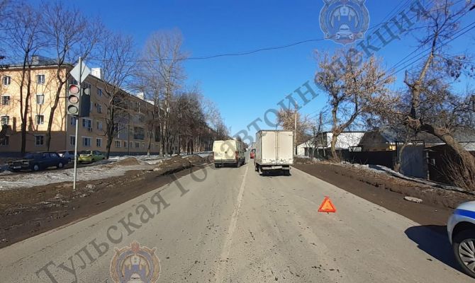  Туляк сбил пешехода на улице Кутузова