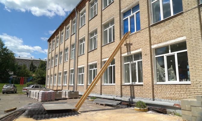 В Тульской области капитально ремонтируют школы к началу учебного года