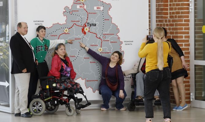 В Туле стартовал патриотический фестиваль творчества людей с особыми потребностями
