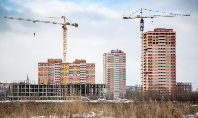 Объем ввода жилья в Тульской области вырос почти на 10% за год