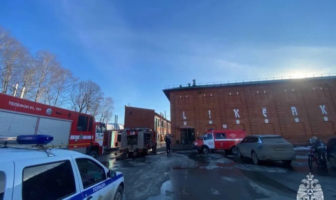 Пожар в Туле на Ликёрке Лофт потушен