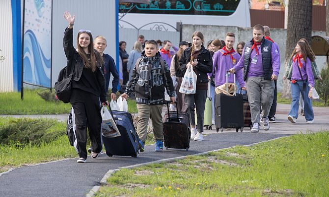 Тульская область приняла 50 школьников из Курской области