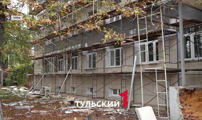 В Туле капитально ремонтируют больницу без ущерба для пациентов