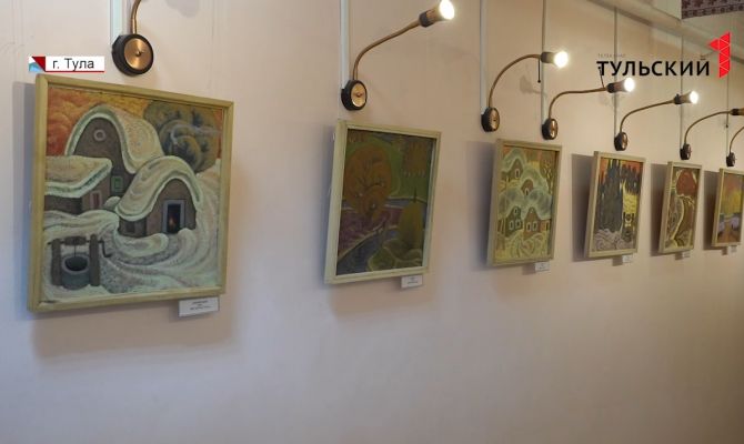 Интуитивная живопись: туляки могут оценить работы художника, работающего в уникальной манере
