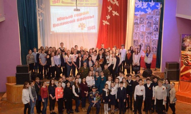 В Туле школьники рассказали о "Юных героях Великой войны"