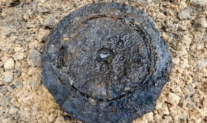 В Туле на улице Путейской обезвредили противотанковую мину