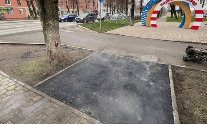 За неделю в Туле отремонтировали более двух тысяч квадратных метров дорожного покрытия