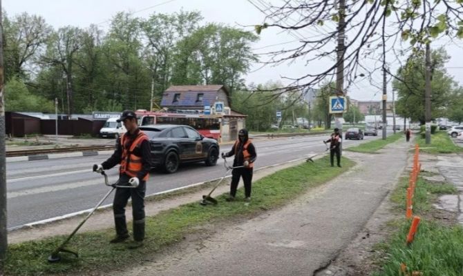 За выходные с улиц Тулы вывезли 278 кубометров смета