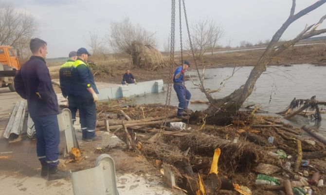 В тульской деревне Берники открыли движение по низководному мосту
