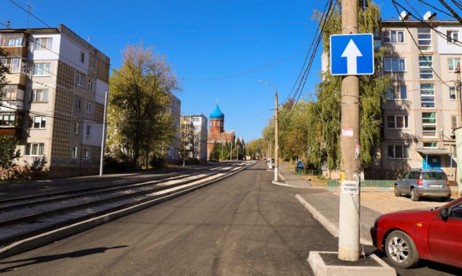 На улице Плеханова в Туле ввели одностороннее движение