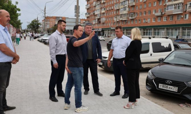 Беспалов: Красноармейский проспект в Туле готов на 75%
