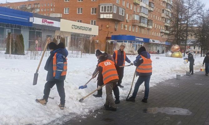 4 000 кубометров снега вывезли с улиц Тулы 8 марта
