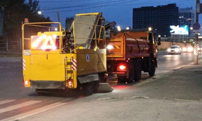 За сутки с улиц Тулы вывезли 60 кубометров смета