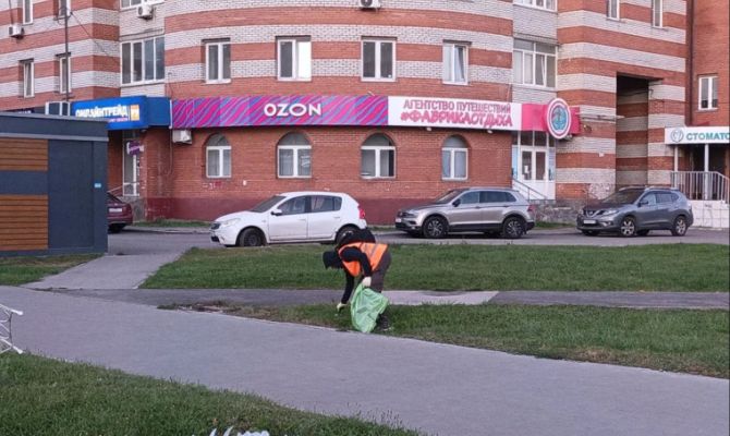 С улиц Тулы вывезли 42 кубометра смета за выходные