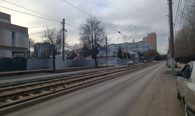 В Туле станет больше мест с выделенными трамвайными путями