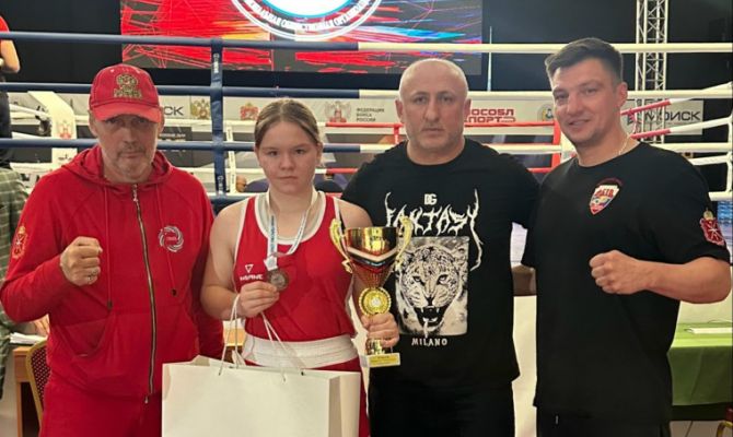 Спортсменка из Тулы завоевала серебро первенства России по боксу