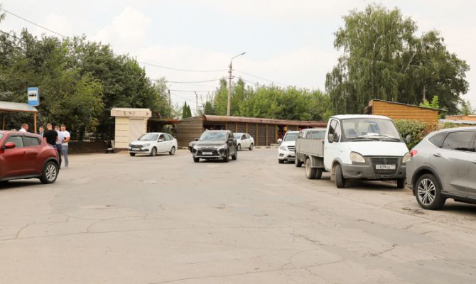 На разворотном кольце у городского кладбища № 1 в Туле изменят организацию движения