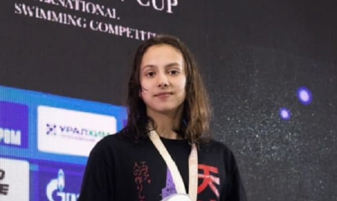 Тулячка завоевала 2 призовых места на Международных соревнованиях по плаванию