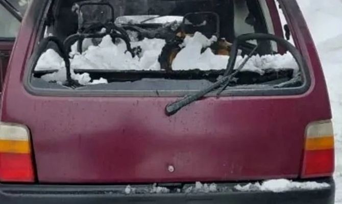 В Кимовске сгорела "Ока"