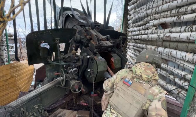 Тульские десантники поразили укрепленный пункт ВСУ в Сумской области