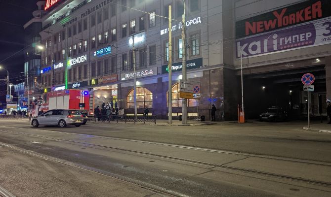 В Туле эвакуировали посетителей из ТЦ "Гостиный двор"