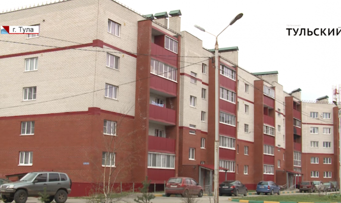В Тульской новостройке начала протекать крыша