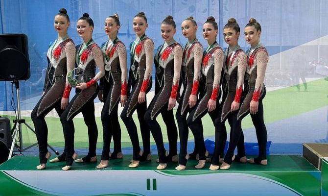 Тулячки завоевали «серебро» на Всероссийских соревнованиях по эстетической гимнастике